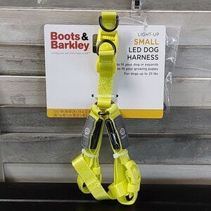 LED Rechargeable Dog Harness Vibrant Green | Boots & Barkley™ | Small